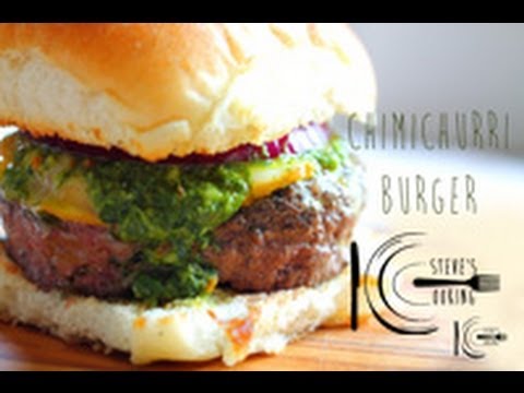 Chimichurri Burger recipe