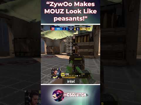 “ZywOo Makes MOUZ Look Like peasants!" - CSGO HIGHLIGHT - #shorts #csgo #iemcologne2023