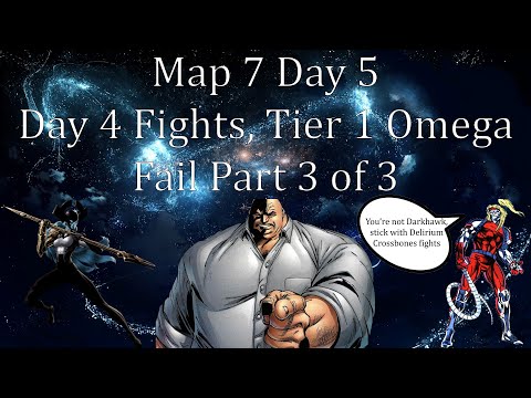 Map 7 Day 5 - Shock 30 & Diss Track Fights, Tier 1 Omega Red Miniboss Fail Part 3 of 3