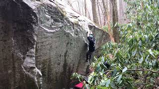 Video thumbnail of Unknown, V4. Looking Glass