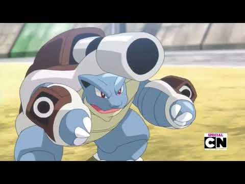 Pokemon: Mega Charizard X vs Mega Blastoise