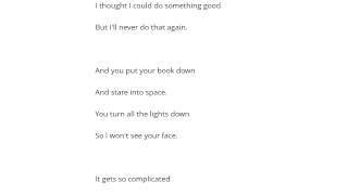 Ivy   Never Do That Again Şarkı Sözü