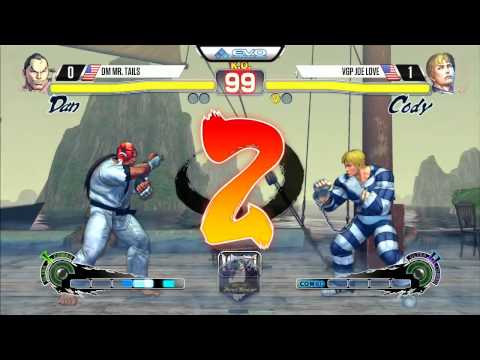 DM Mr. Tails (Dan) vs VGP Joe Love (Cody) - EVO 2015 USF4 Pools - 720p/60fps
