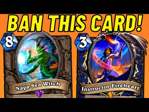 Naga Sea Witch Has BROKEN Hearthstone.... AGAIN!!!
