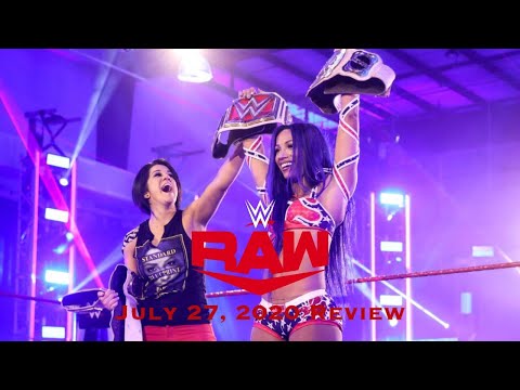 WWE RAW Live Review 7/27/2020