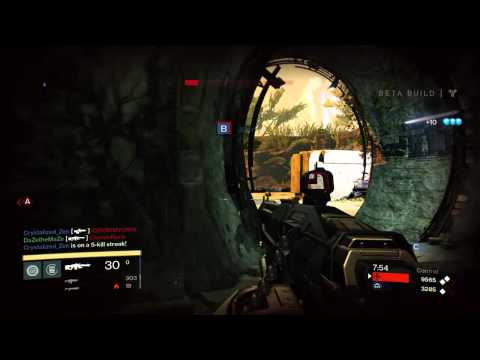 DESTINY BETA PS4 HD PvP Crucible TiTan Gameplay PT6