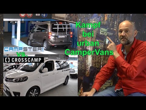 Campster vs. Crosscamp - Kampf bei den urban CamperVans