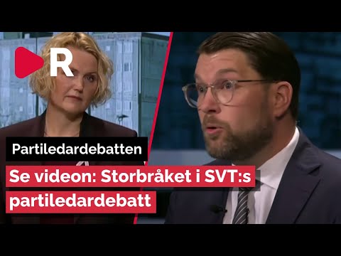 Riks Live: Storbråket mellan Jimmie Åkesson och de rödgröna i SVT