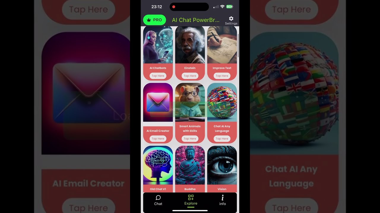 AI Chat PowerBrain How To Use The App