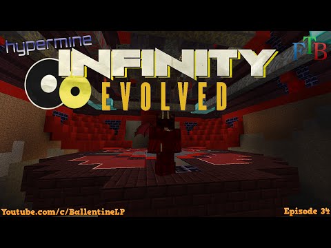 Minecraft Mods - FTB Infinity Evolved - Episode 34 - Late Night Building! (Hypermine Server)