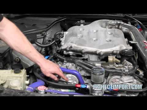 Project Import: 350Z / G35 VQ35 Oil consumption fix / PCV valve fitting