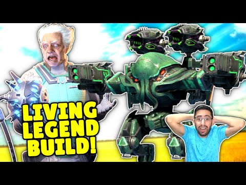 NEW BEST ARES - 5x Living Legend - Blight Hazard Build & Otto Pilot | War Robots Mk3 Gameplay WR