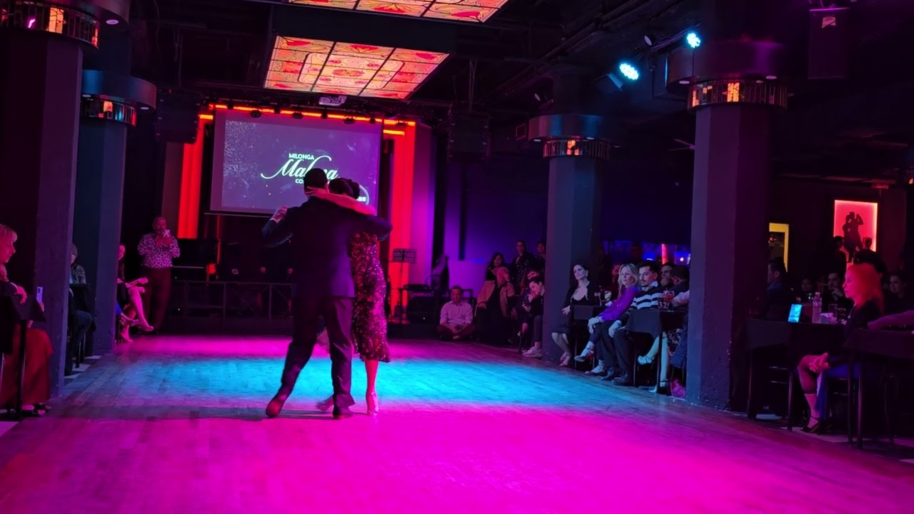 Facundo Piñero y Vanesa Villalba 1/4 milonga Malena 2024