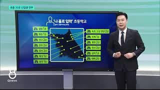 [G1뉴스]신입생 없는 초교 20곳..나 홀로 입학 21곳