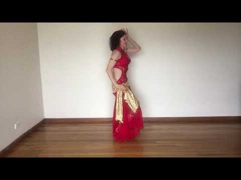 Caroline dances to a tabla solo