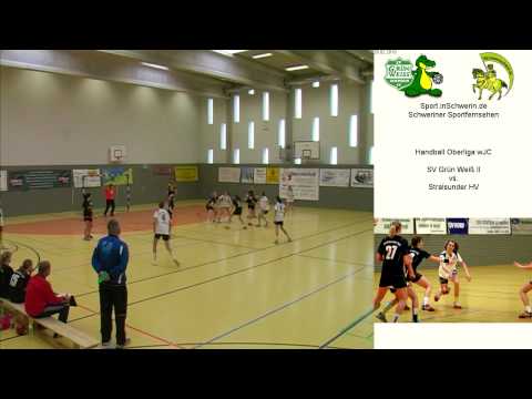 Handball Oberliga wJC 21:25 (8:14) SV Grün Weiß Schwerin II vs. Stralsunder HV