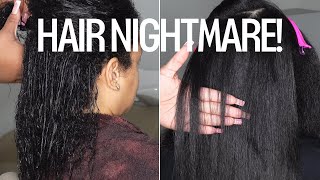 Hair Horror Story: Dominican Salon DESTROYS Hair! 😡 Watch Before It Happens to YOU | Silk Press