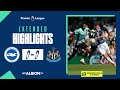 Extended PL Highlights: Albion 0 Newcastle 0