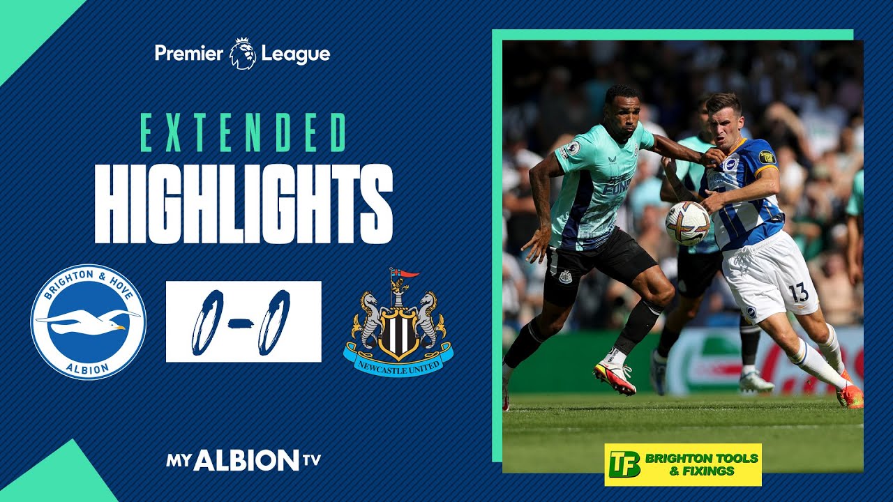 Brighton & Hove Albion vs Newcastle United highlights
