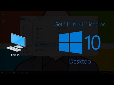 วีธีการสร้าง Icon My Computer ให้แสดงที่หน้า Desktop สำหรับ Windows10 -  Pantip