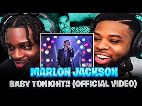 BabantheKidd FIRST TIME reacting to Marlon Jackson - Baby Tonight!! Official Music Video!