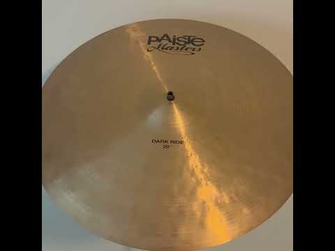 Paiste 20" Masters Dark Ride image 5