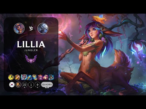 Lillia Jungle vs Volibear - KR Master Patch 13.9
