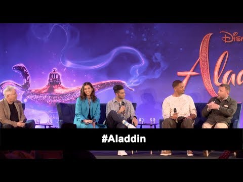 Press Conference: Naomi Scott, Mena Massoud, Will Smith, Guy Ritchie | Aladdin