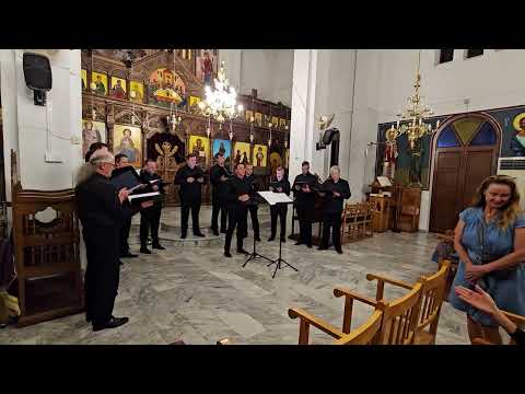 Marios Charalambous and Logos male choir