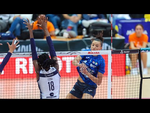 ALL "MEGA RALLY" of the match Conegliano - Milano in Courmayeur Cup | Lega Volley Femminile 2024/25