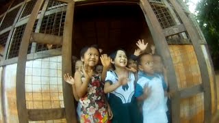 Happy Burmese Kids Inle Lake | Myanmar