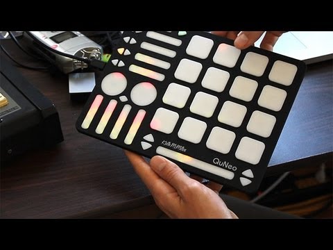 Keith McMillen Instruments QuNeo 3D MIDI Pad Controller 2012 - Present - Black image 3
