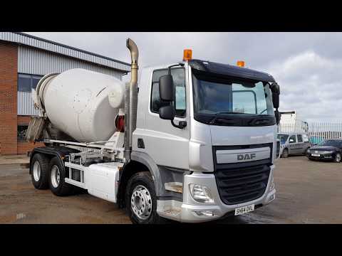DAF CF 6x4 Eu6 CEMENT MIXER 2015 SH64 OVL