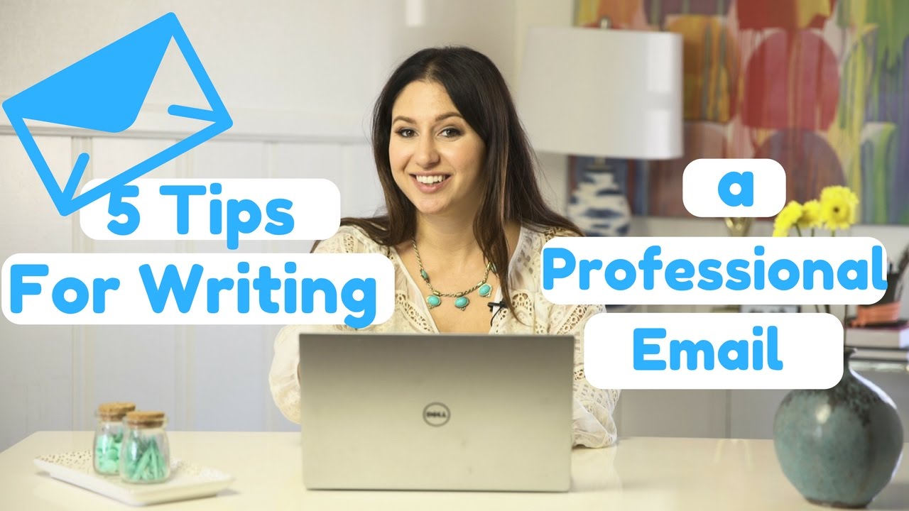How to Write a Professional Email! | The Intern Queen