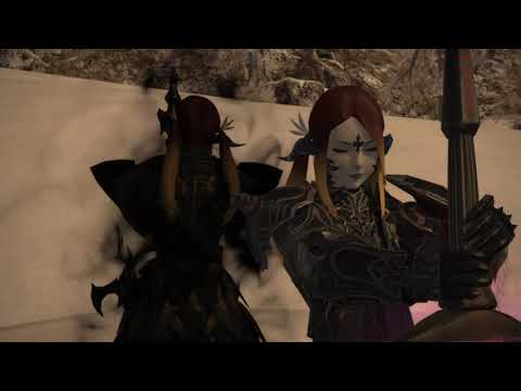 FINAL FANTASY XIV Dark Knight 80 Job Cutscene
