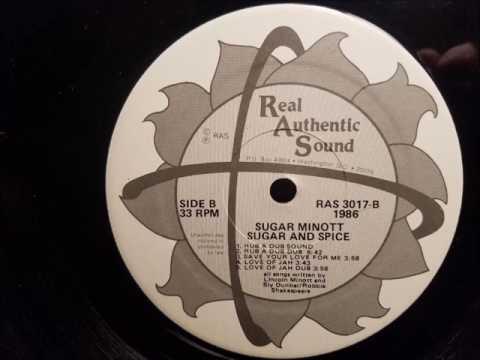 Sugar Minott - Rub A Dub Sound - RAS LP - Sugar and Spice - 1986