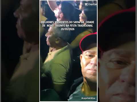 FESTA TRADICIONAL CIDADE NOVO TRIUNFO BA 20/01/2026