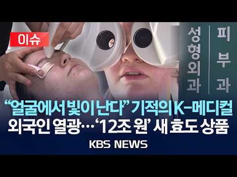 2.01 Million Foreign Patients for Medical Tourism — Over Half for Dermatology (KBS News)