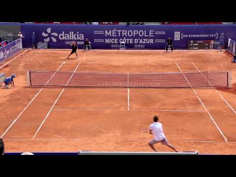 Nice 2015 Thursday Highlights: Dominic Thiem vs. Ernests Gulbis