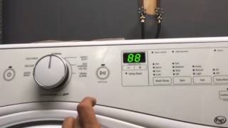 F0E1 error code front load washer
