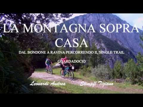 sentiero guardadocio n 614 discesa freeride MTB Bondone direttissima Ravina