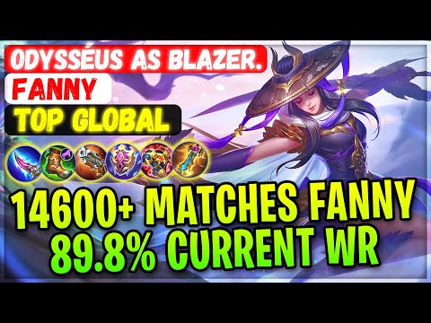 14600+ Matches Fanny, 89.8% Current Win Rate [ Top Global Fanny ] odysséus as blazer. Mobile Legends