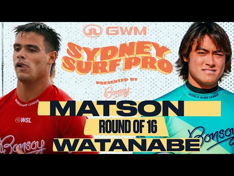 Kade Matson vs. Taro Watanabe I GWM Sydney Surf Pro presented by Bonsoy - Round of 16