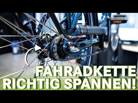 How to properly tension your bicycle chain! 💫