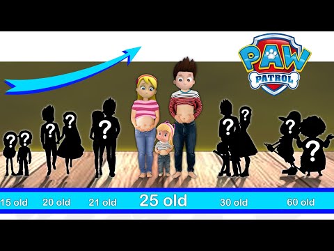 Ryder Katie Pawpatrol The Movie Life After Happy End - Pawpatrol Transformation Cartoon Art