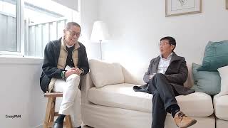 Crazy Poor Asian Migrant Visits New Home & chats with an old friend from the real estate business.