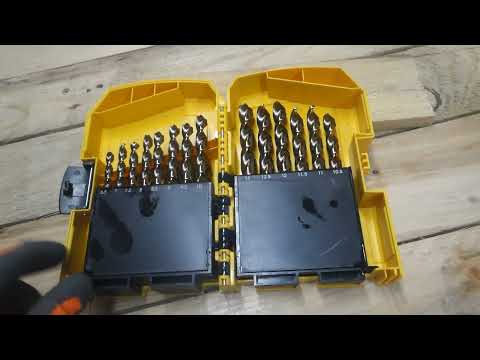 Набор сверл по металлу 29 шт. 1-13 мм в боксе DeWALT HSS-G Extreme2 Набор сверл по металлу 29 шт. 1-13 мм в боксе DeWALT HSS-G Extreme2