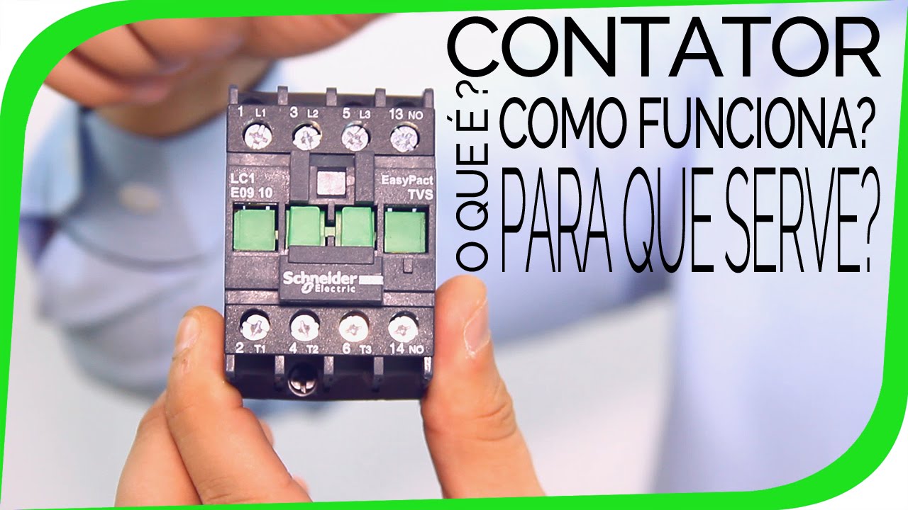 Contator - O que é e como funciona o contator tripolar