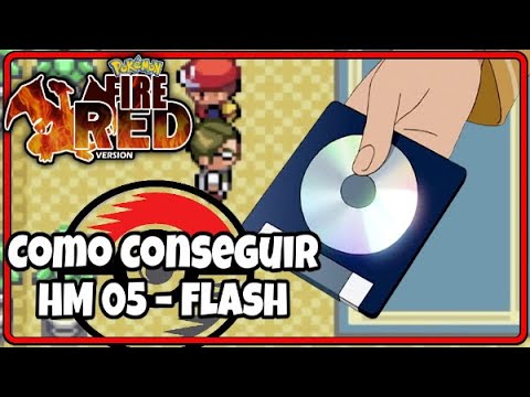 POKÉMON: FIRE RED - DIGLETT’S CAVE | Como Conseguir, HM 05 – Flash 🇧🇷 🅓🅔🅣🅞🅝🅐🅓🅞💯