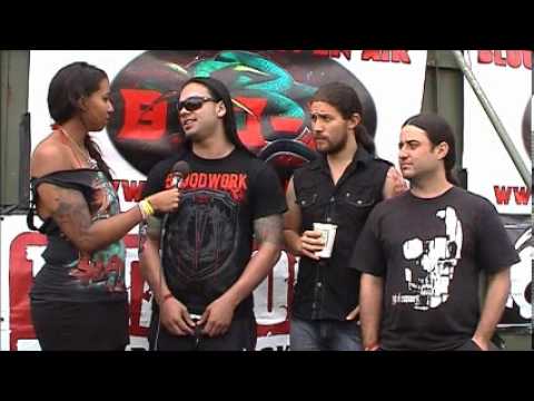 Sight Of Emptiness interview @Bloodstock 2012 with Sophie.K (TotalRock)